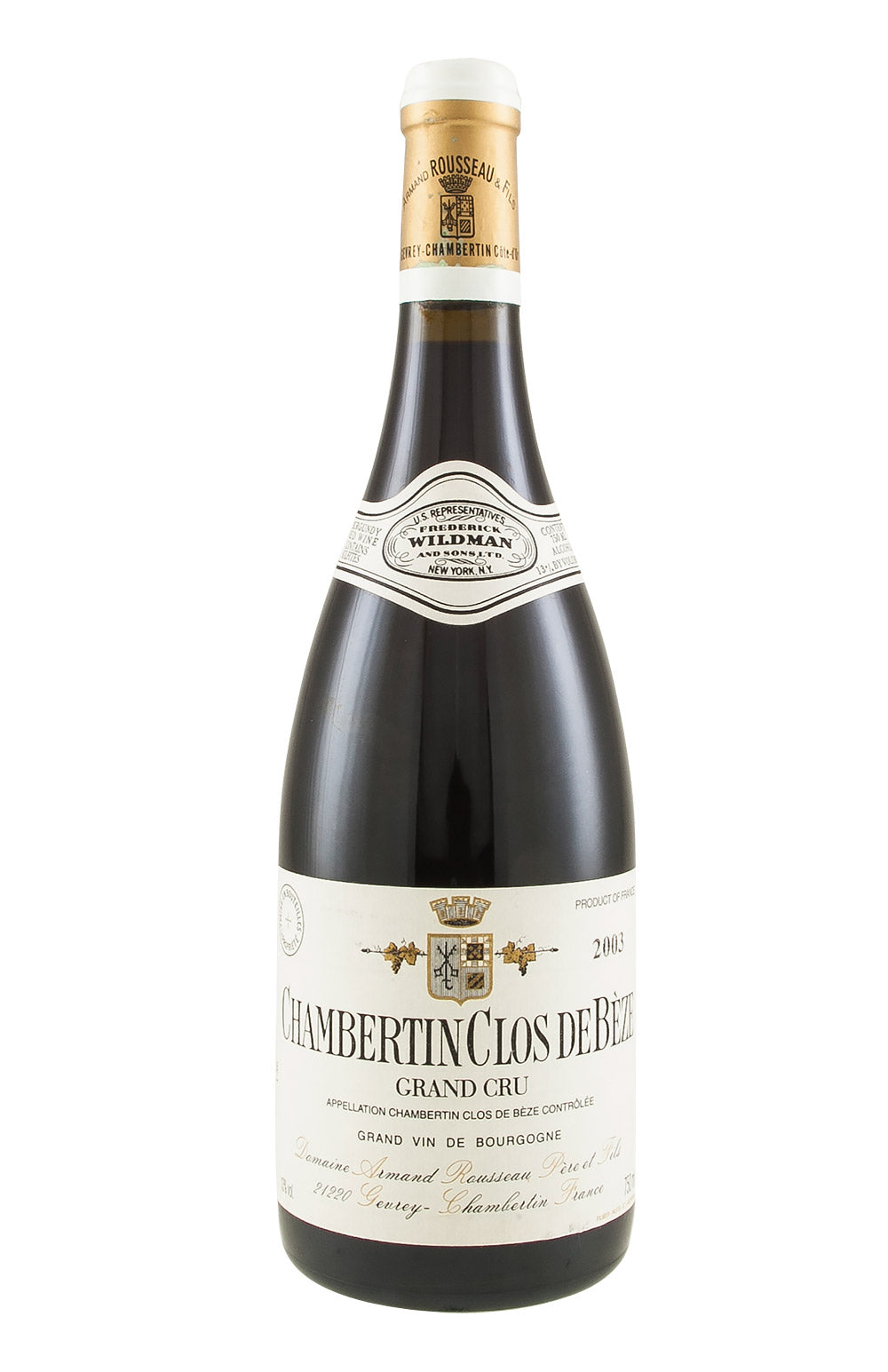 Chambertin Clos de Beze Armand Rousseau 2003