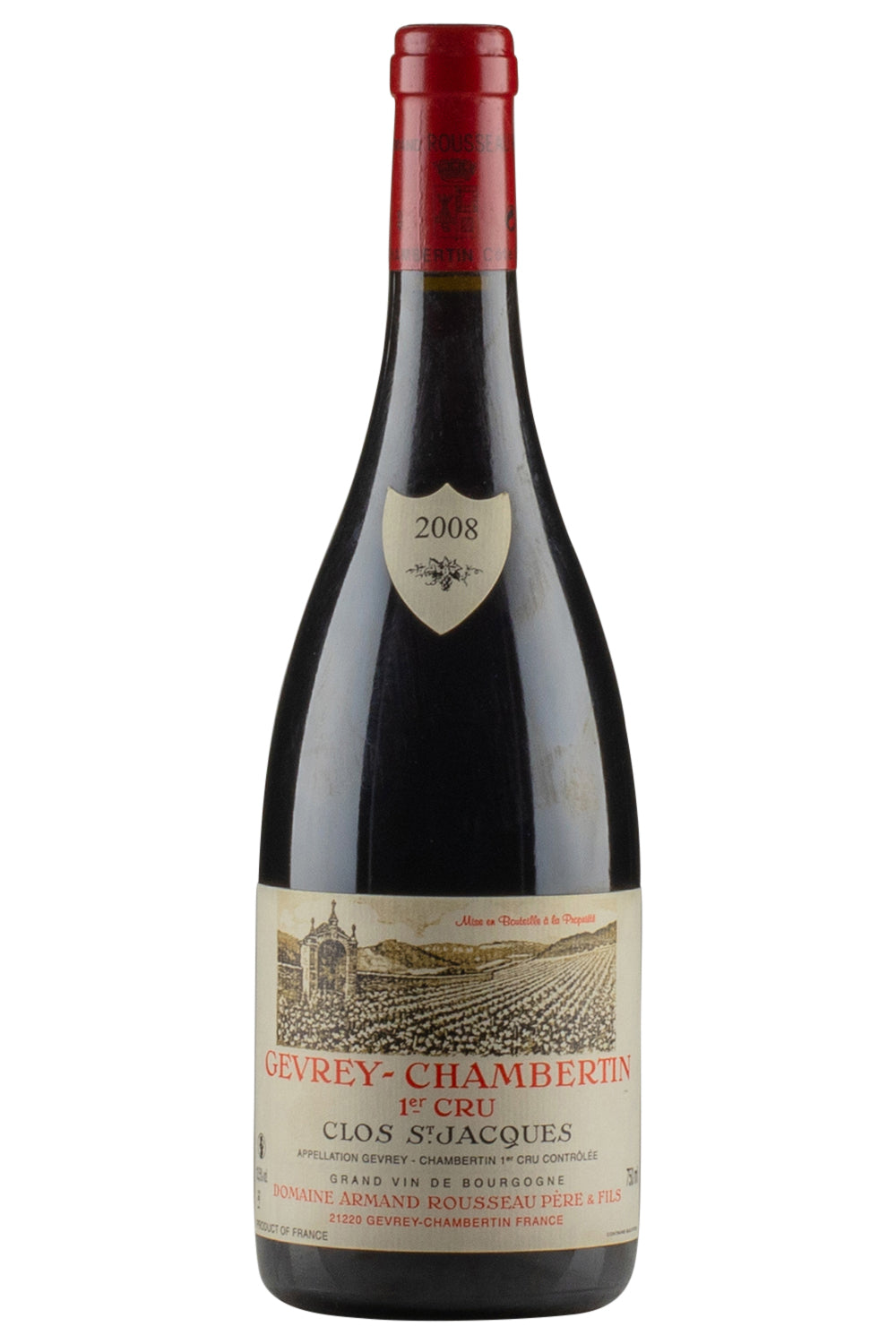Gevrey Chambertin Clos St Jacques Armand Rousseau 2008