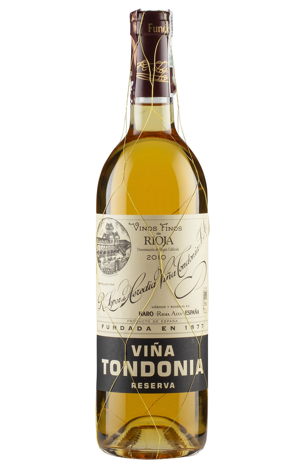 Vina Tondonia Rioja Reserva Blanco Lopez de Heredia 2010