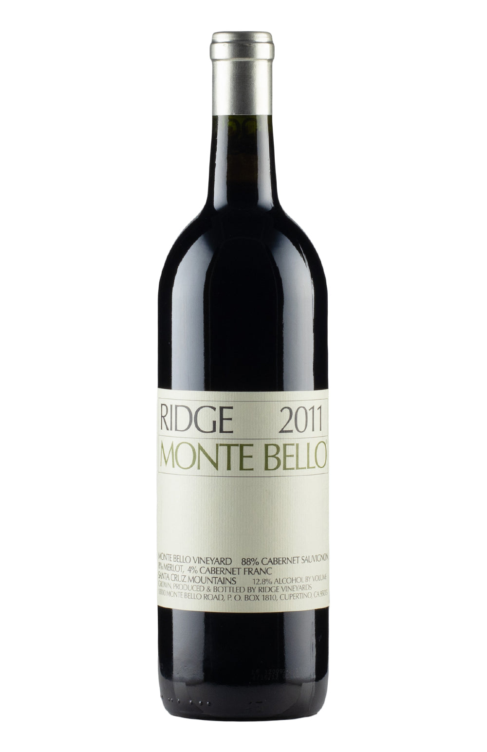 Ridge Monte Bello Cabernet Sauvignon 2011
