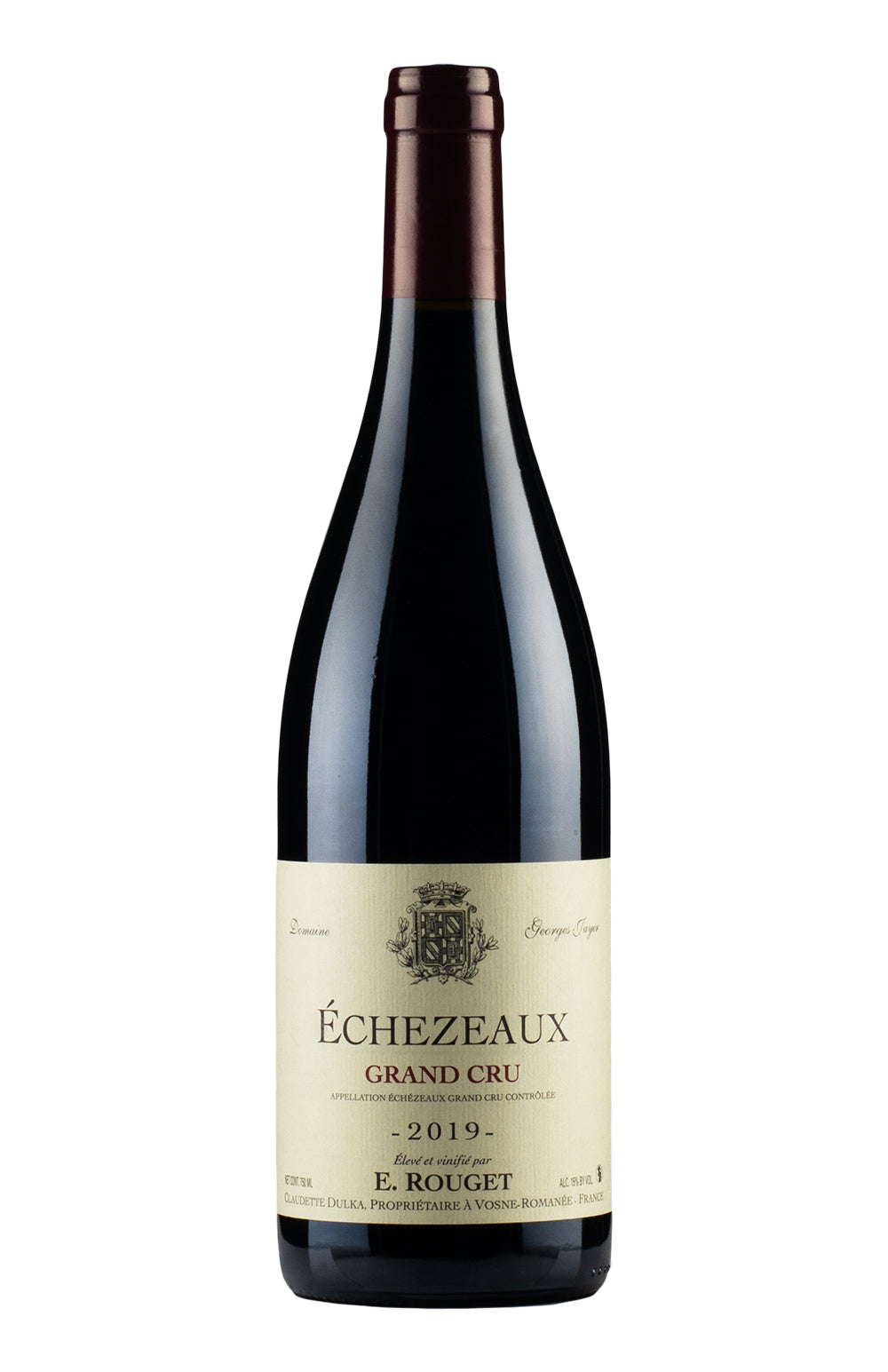 Echezeaux Emmanuel Rouget et Georges Jayer 2019