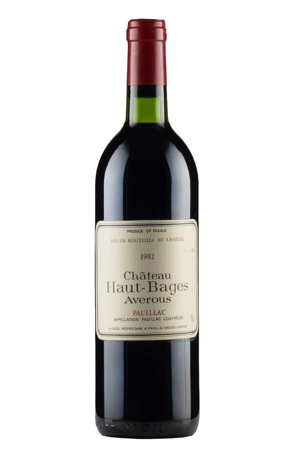 Haut Bages Averous 1982