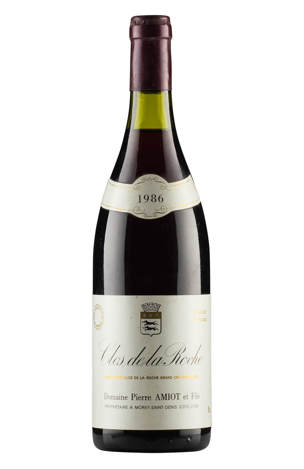 Clos de la Roche Pierre Amiot 1986