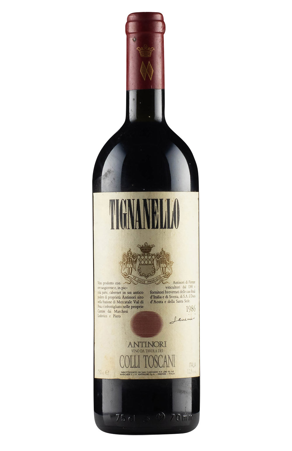 Tignanello (Damaged Label) 1986