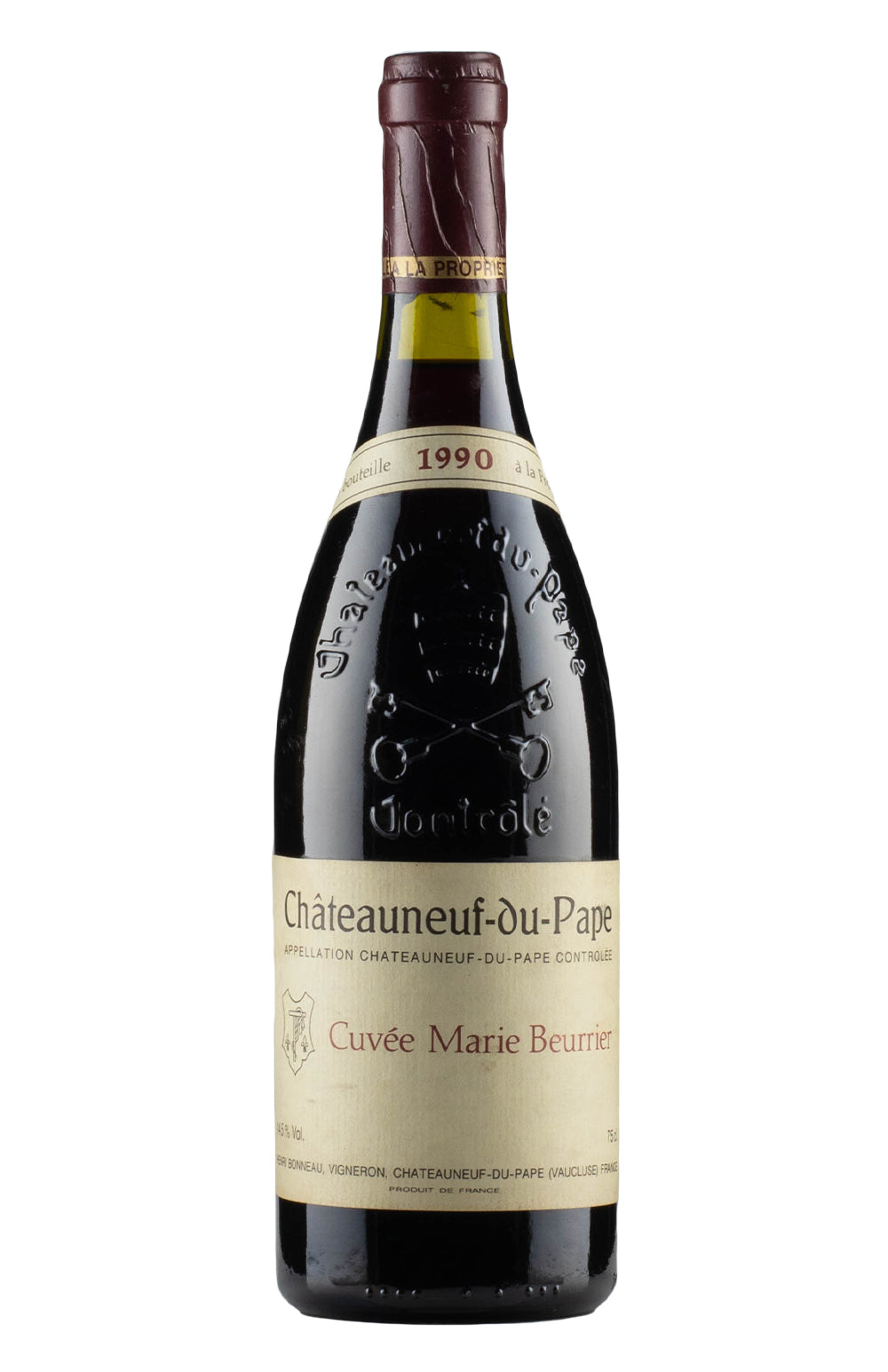 Chateauneuf du Pape Marie Beurrier Henri Bonneau 1990