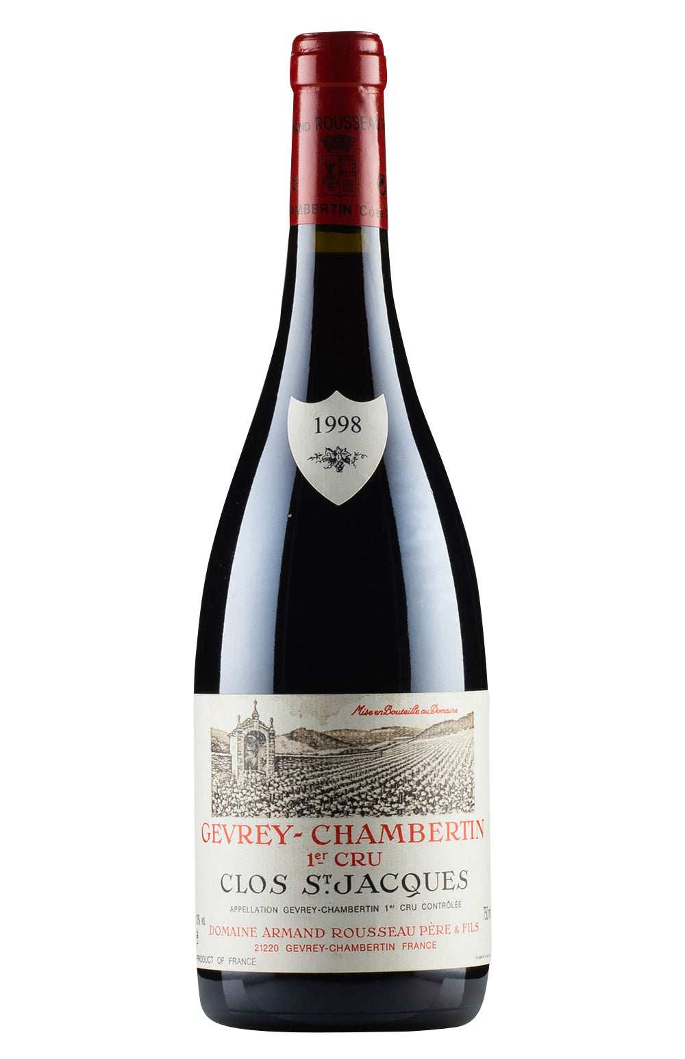Gevrey Chambertin Clos St Jacques Armand Rousseau 1998