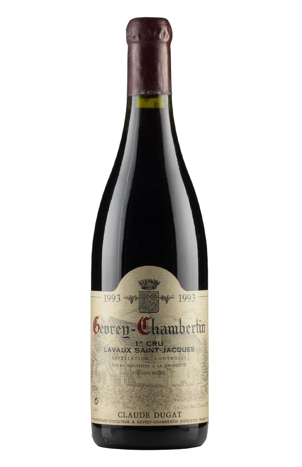 Gevrey Chambertin Lavaux St Jacques Claude Dugat 1993