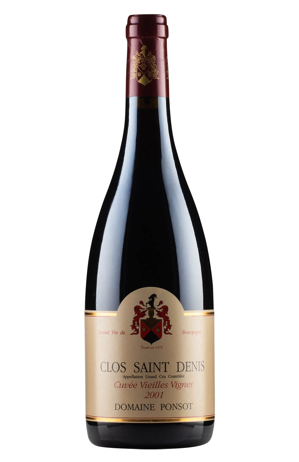 Clos St Denis Domaine Ponsot 2001