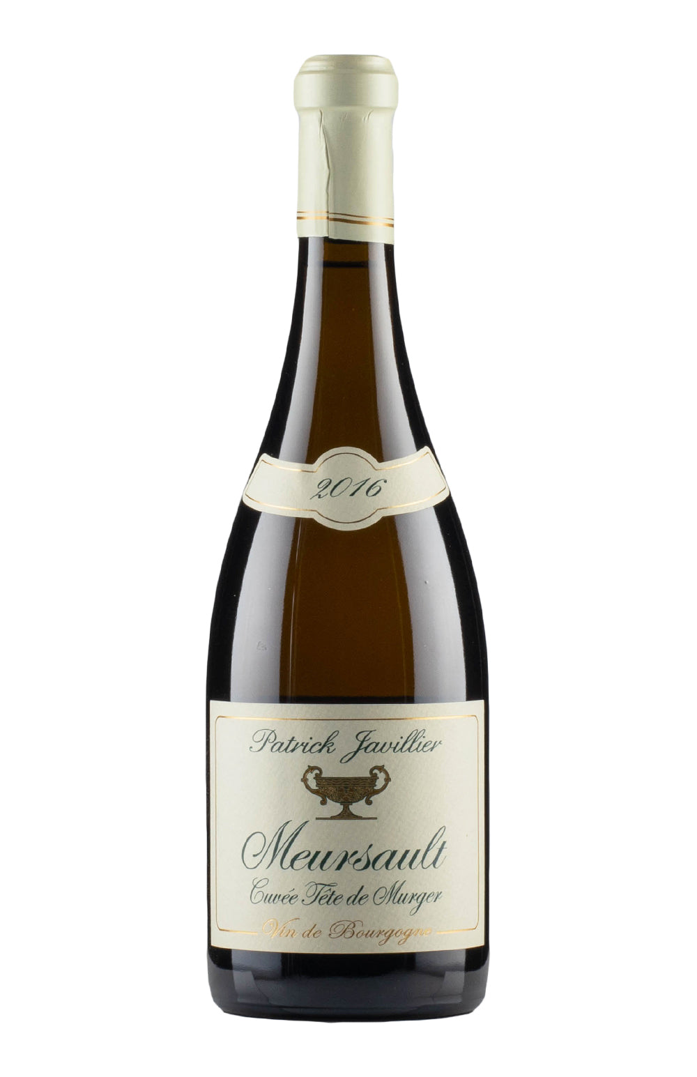 Meursault Cuvee Tete de Murger Patrick Javillier 2016