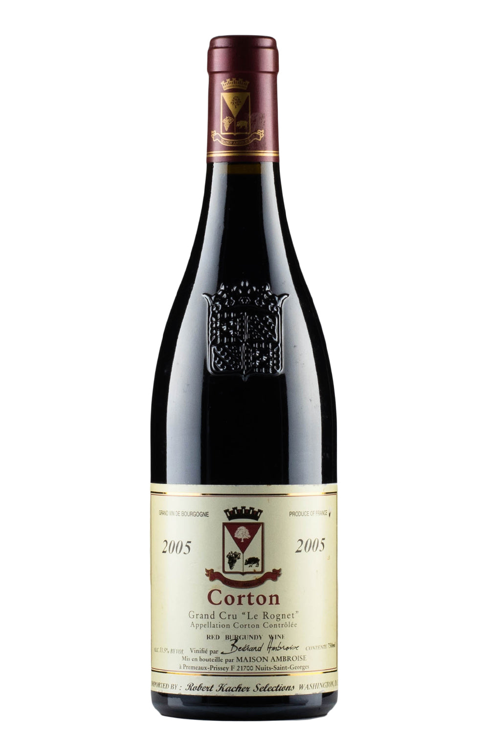 Corton Le Rognet Bertrand Ambroise 2005