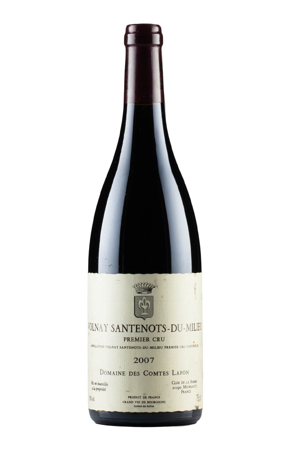 Volnay Santenots du Milieu Comtes Lafon 2007