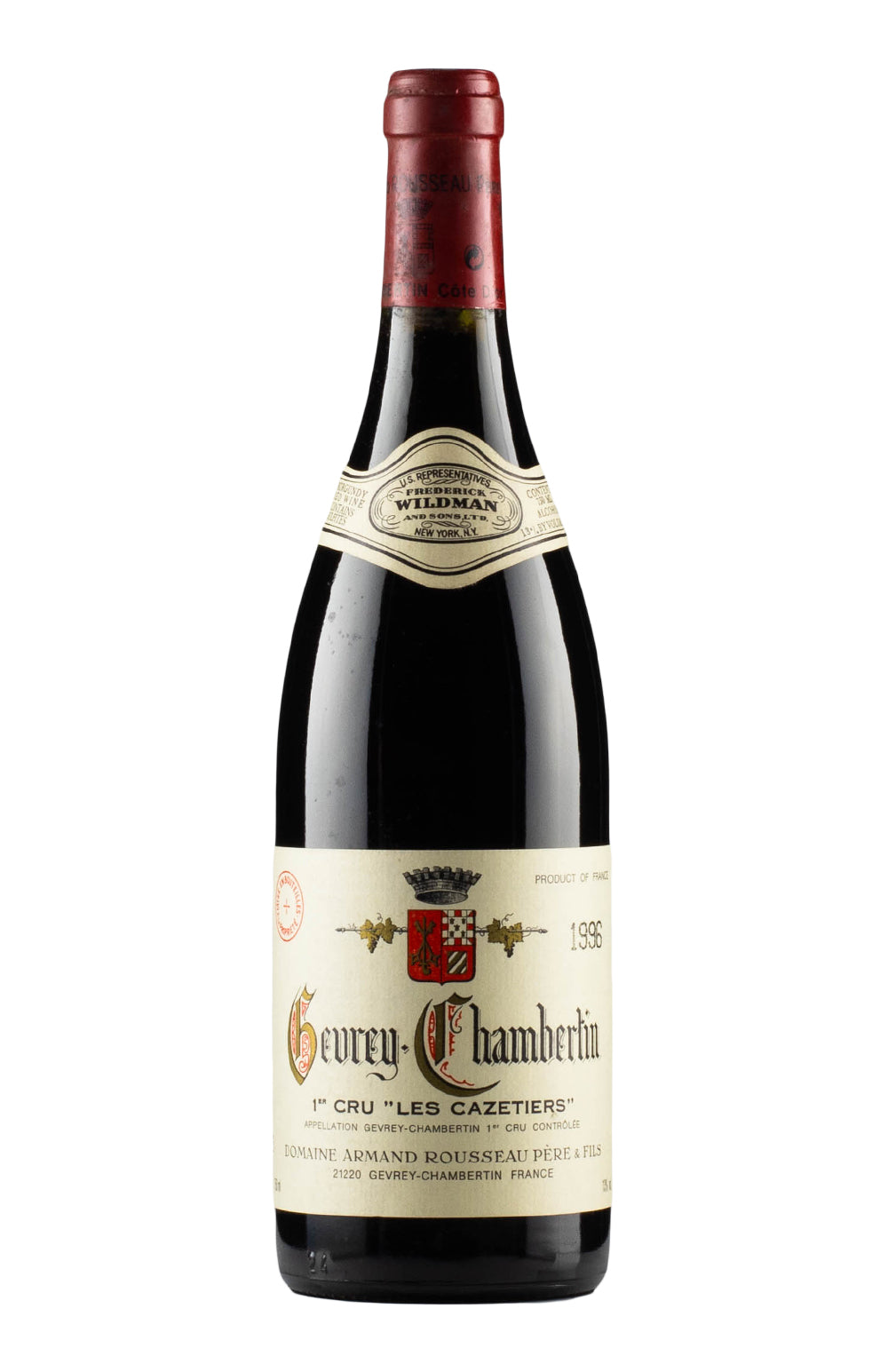 Gevrey Chambertin Les Cazetiers Armand Rousseau 1996