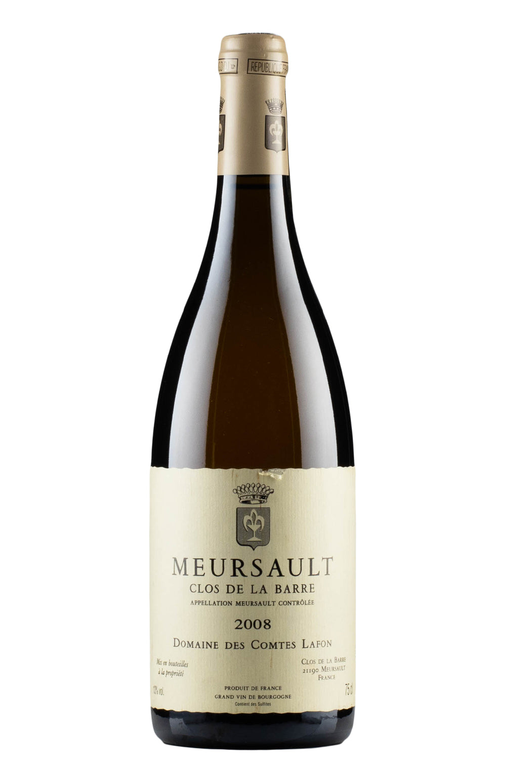 Meursault Clos de la Barre Comtes Lafon 2008