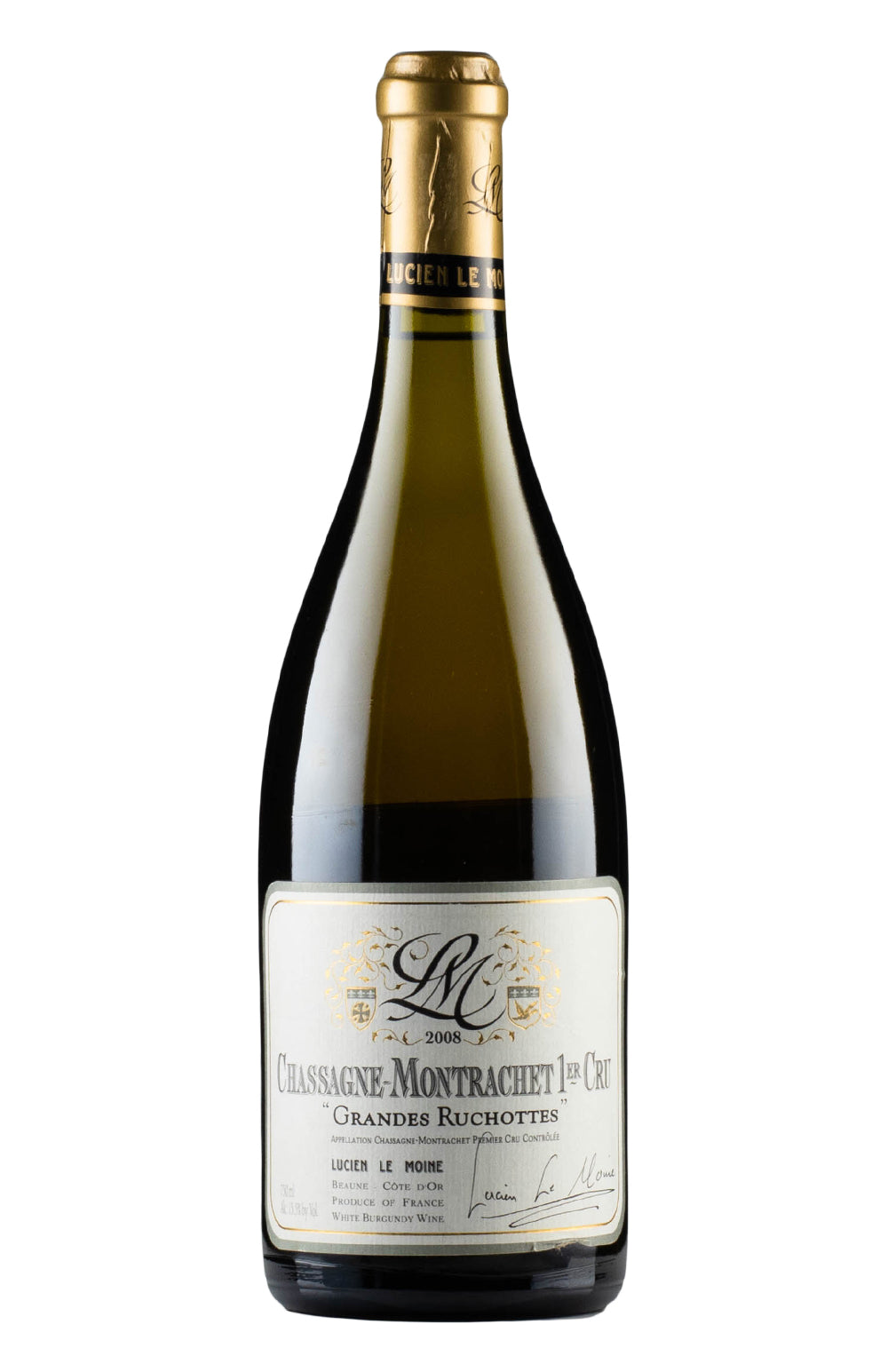 Chassagne Montrachet Grandes Ruchottes Lucien Le Moine 2008