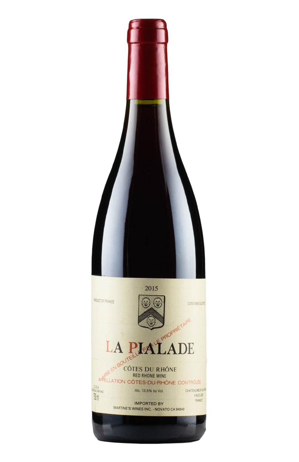 Cotes du Rhone La Pialade 2015