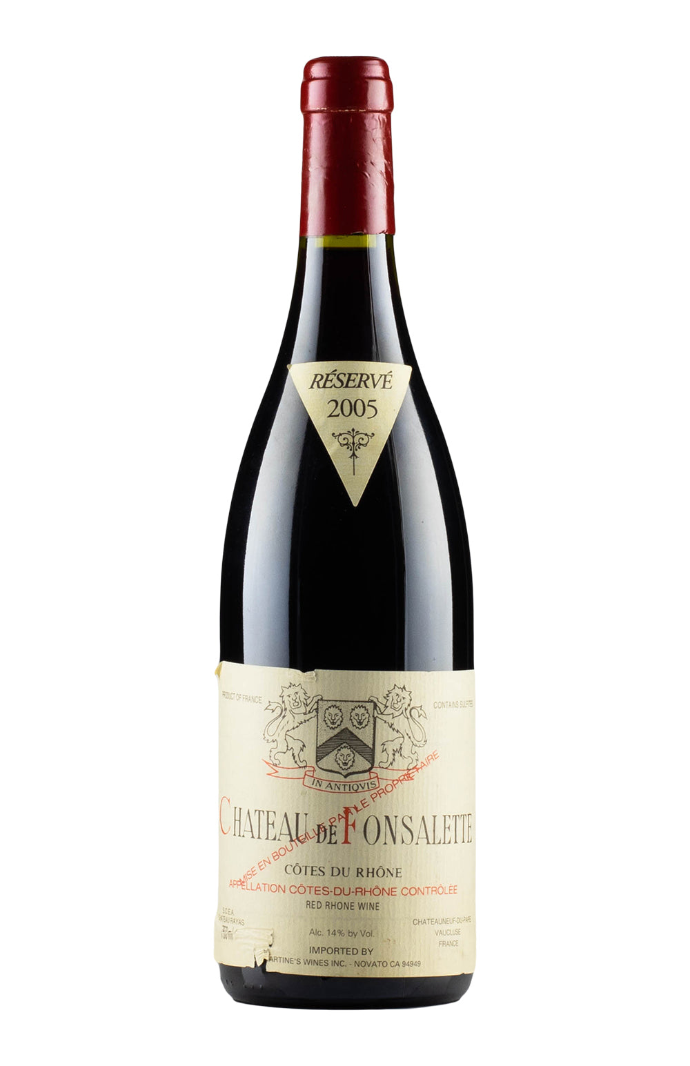 Cotes du Rhone Chateau de Fonsalette 2005
