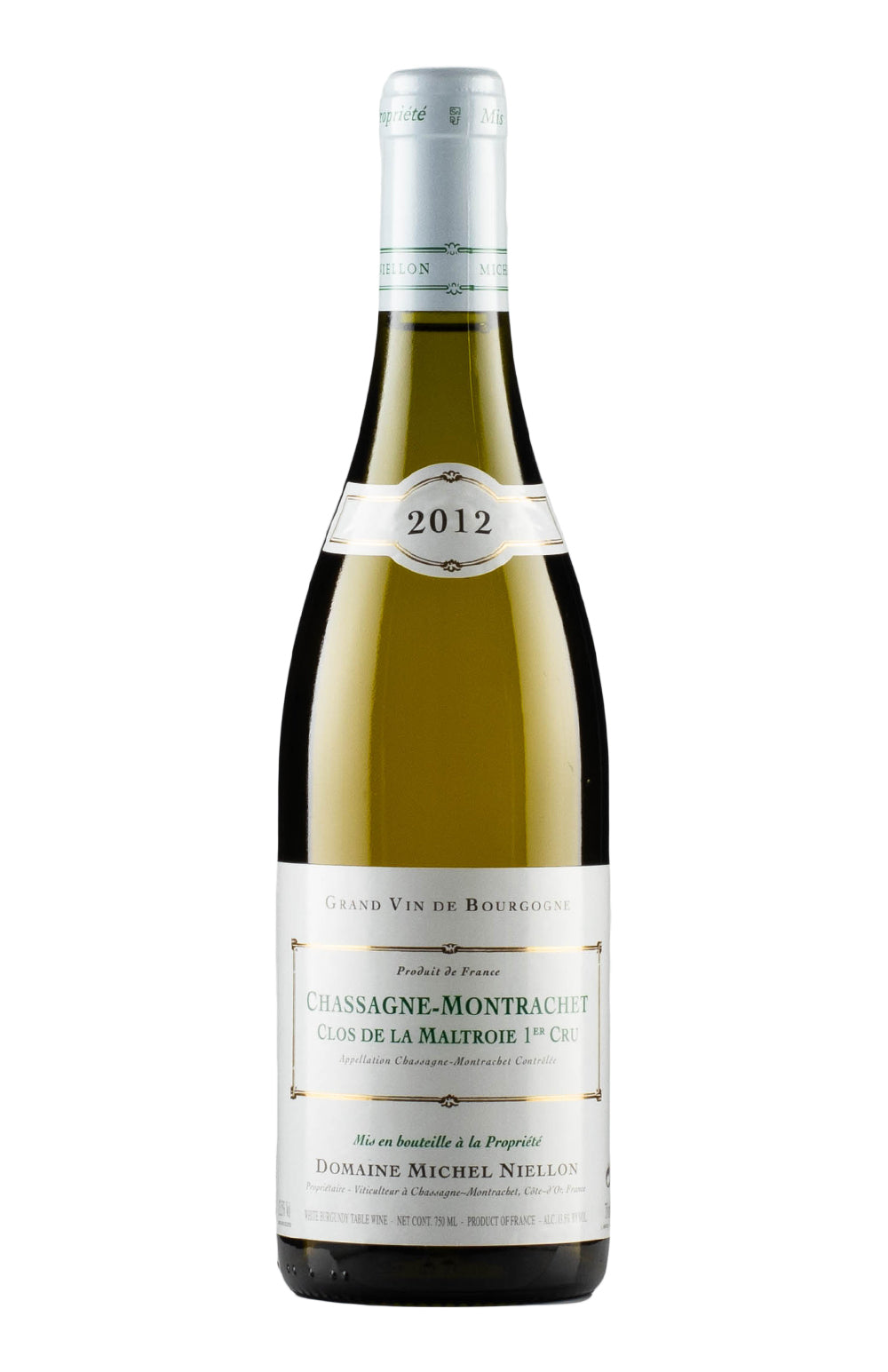 Chassagne Montrachet Clos de la Maltroie Michel Niellon 2012