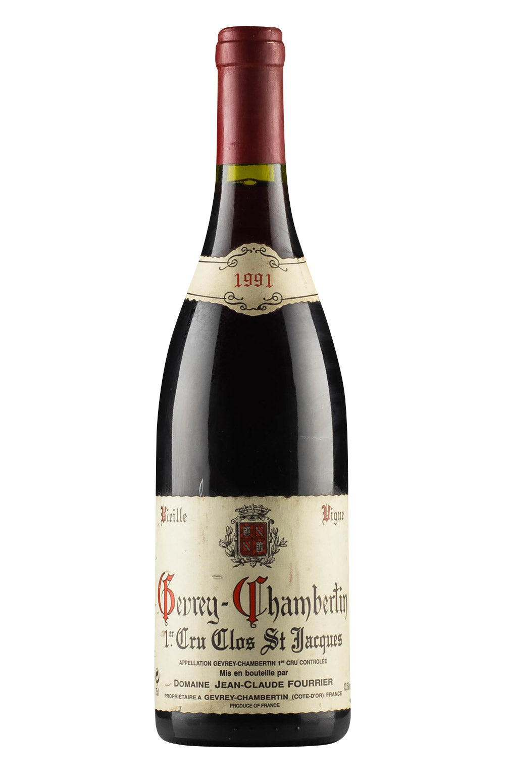 Gevrey Chambertin Clos St Jacques Domaine Fourrier 1991