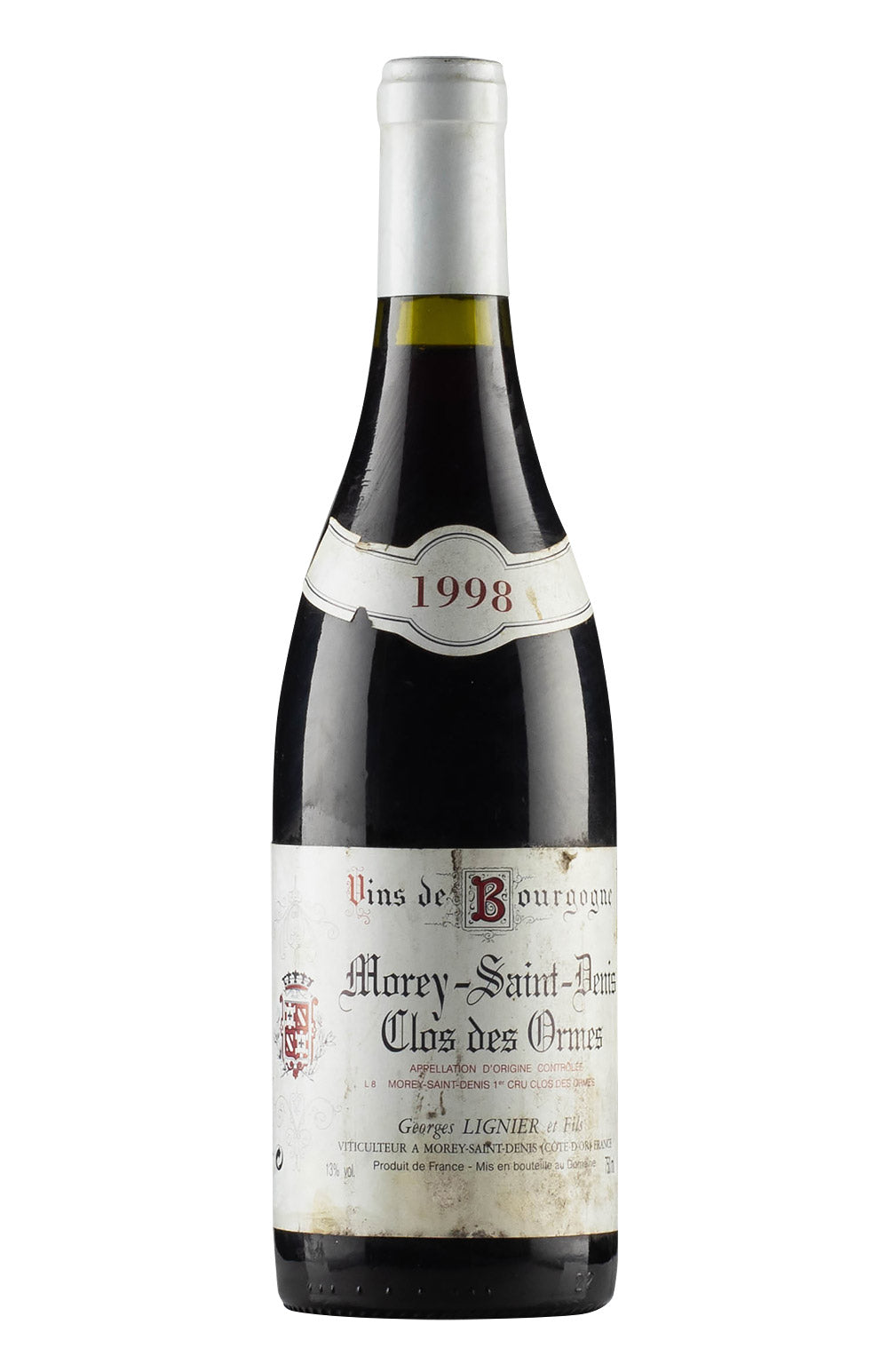 Morey St Denis Clos des Ormes Georges Lignier 1998