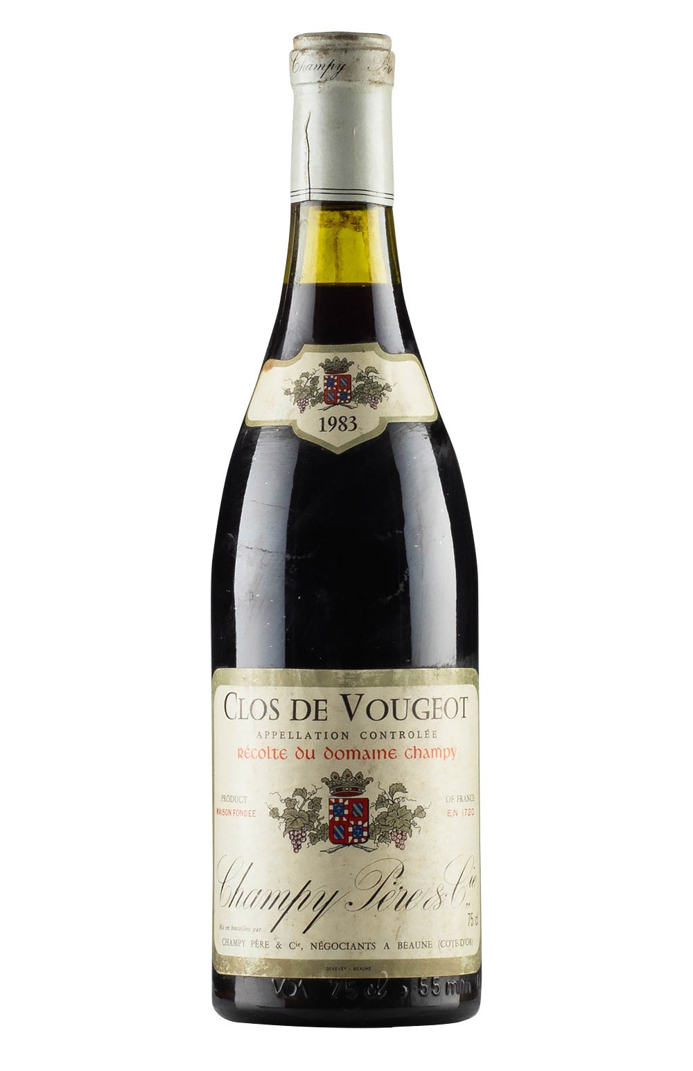 Clos de Vougeot Champy 1983