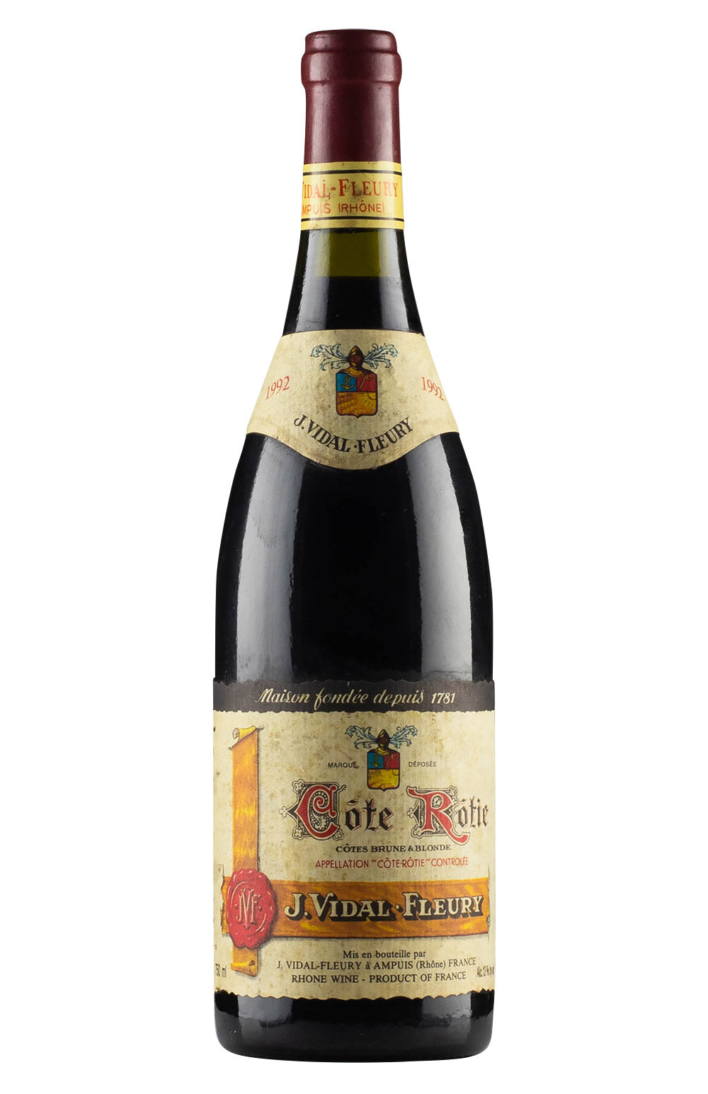 Cote Rotie Vidal Fleury 1992