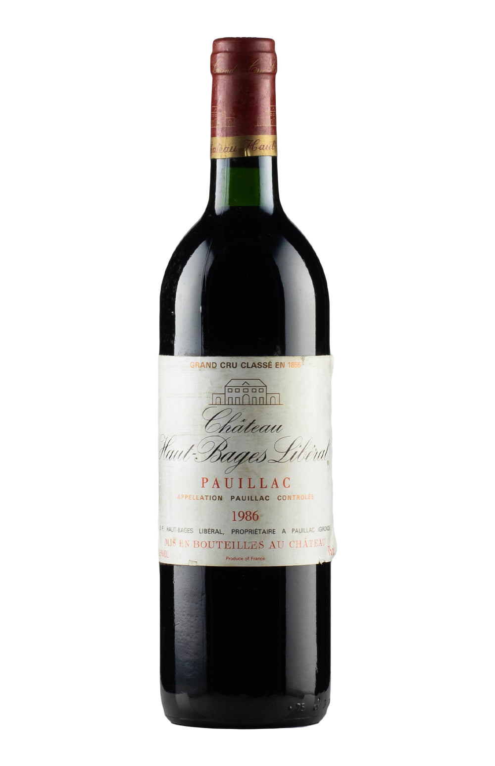 Haut Bages Liberal 1986