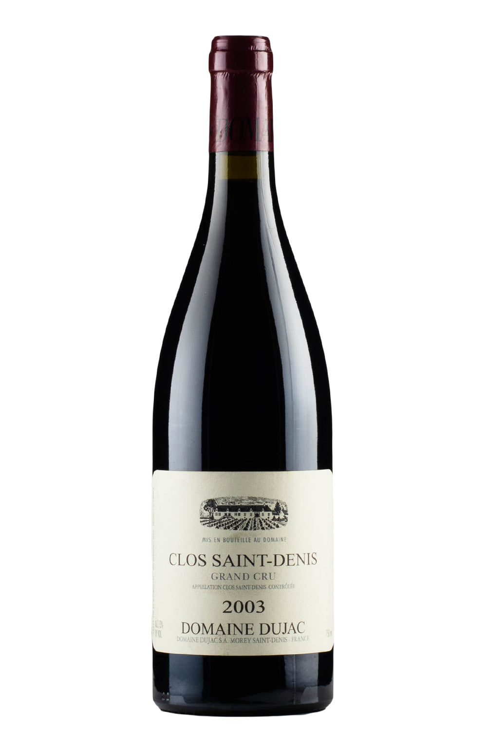 Clos St Denis Domaine Dujac 2003