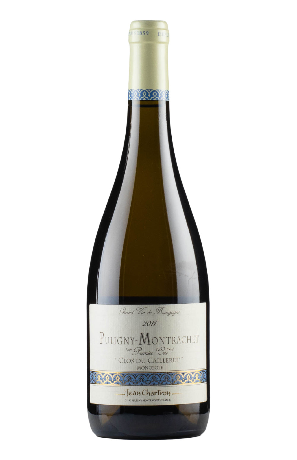 Puligny Montrachet Clos du Cailleret Jean Chartron 2011
