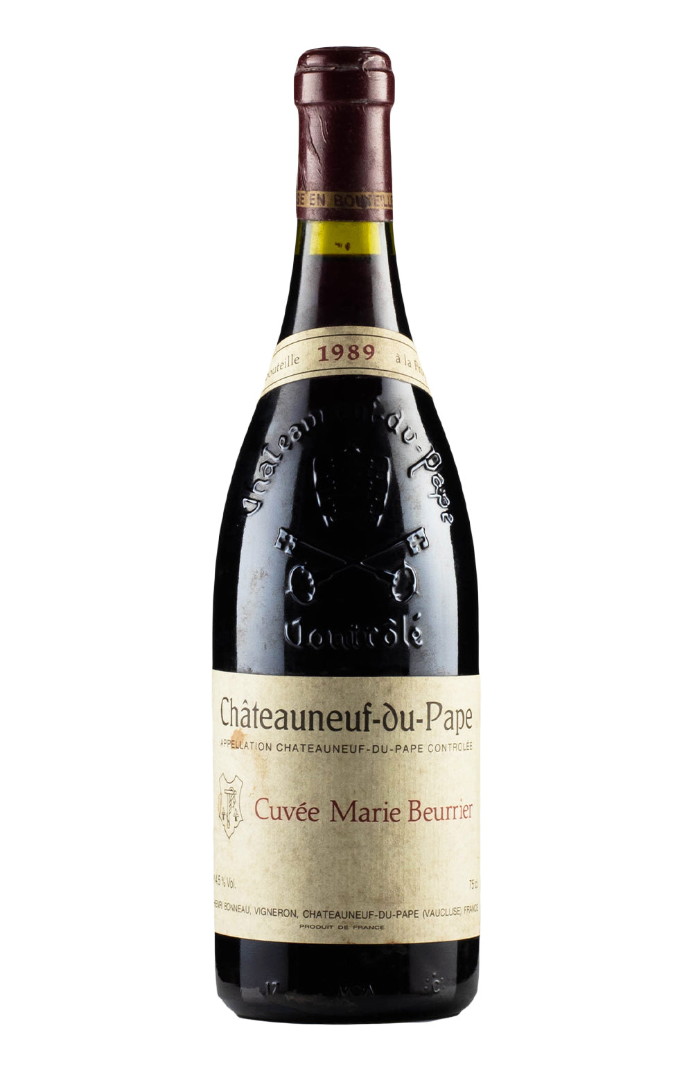 Chateauneuf du Pape Marie Beurrier Henri Bonneau 1989