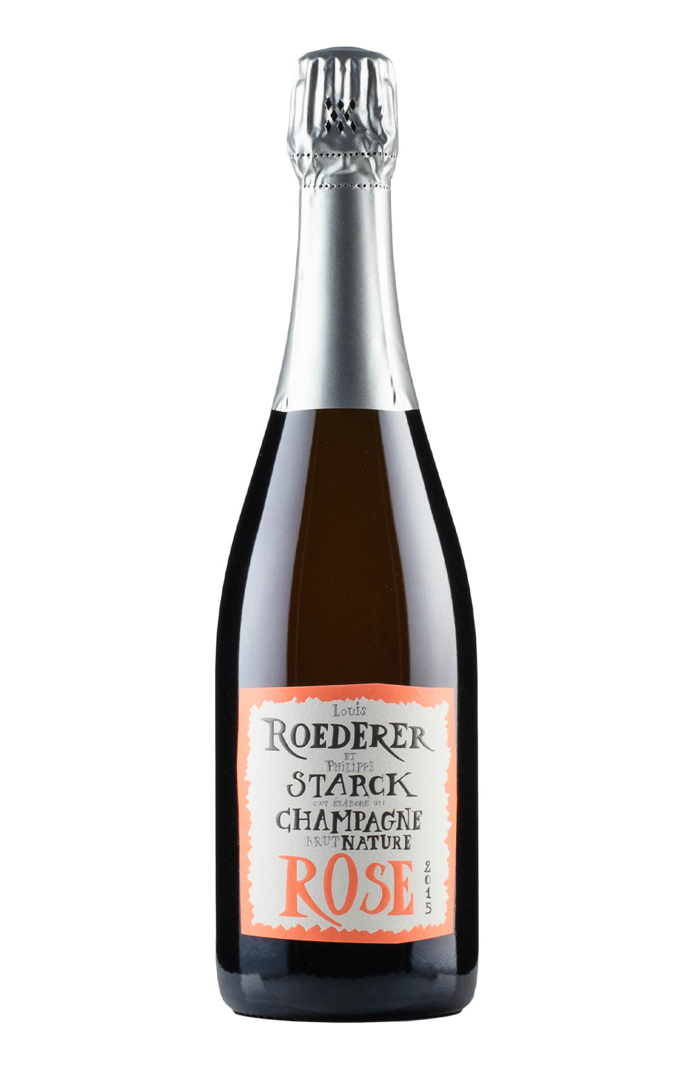 Louis Roederer Brut Nature Rose Philippe Starck 2015