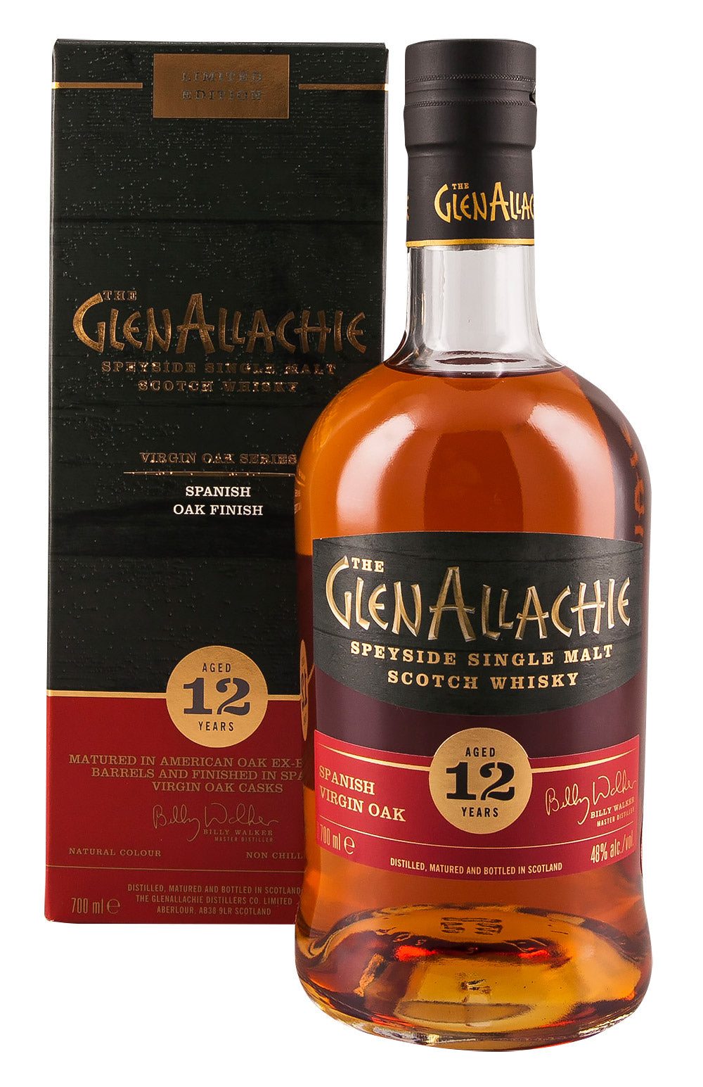 GlenAllachie 12 Year Old Spanish Oak Finish