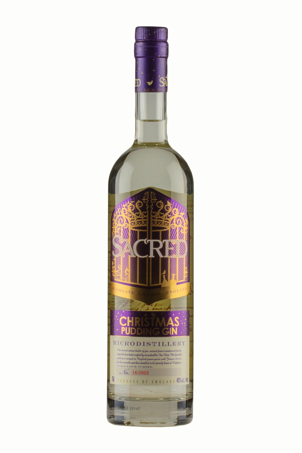 Sacred Christmas Pudding Gin