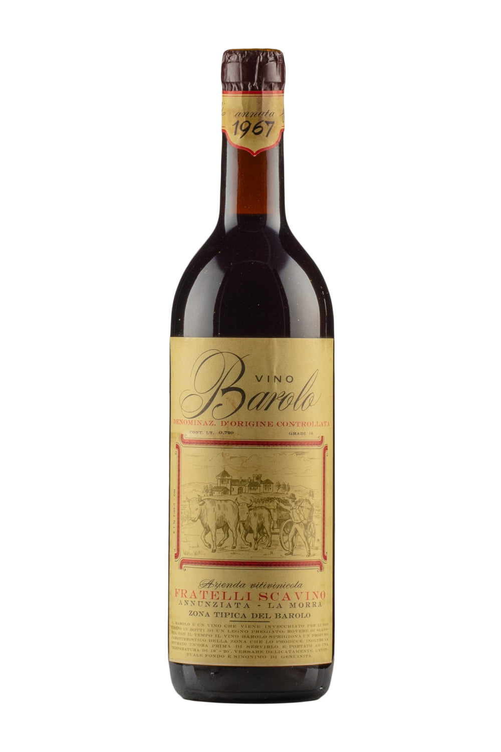Barolo Paolo Scavino 1967