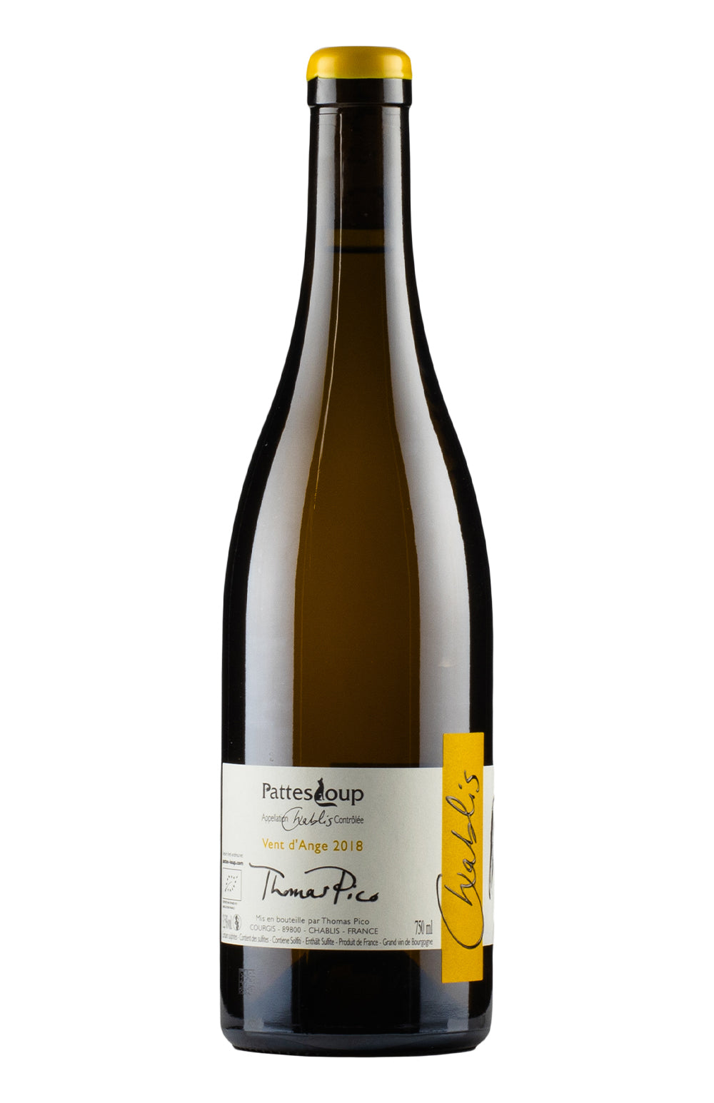 Chablis Vent d`Ange Pattes Loup 2018