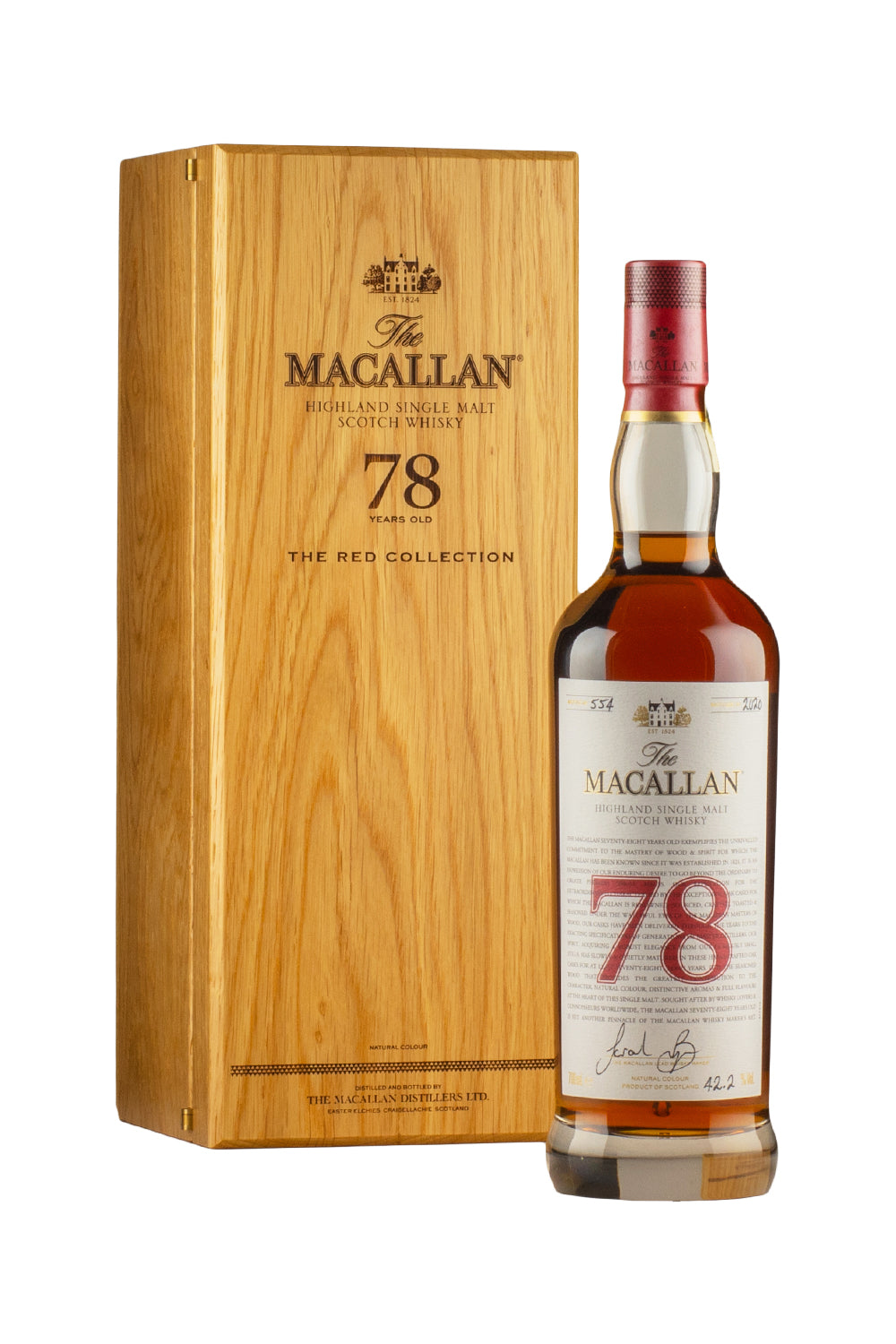 Macallan 78 Year Old Red Collection