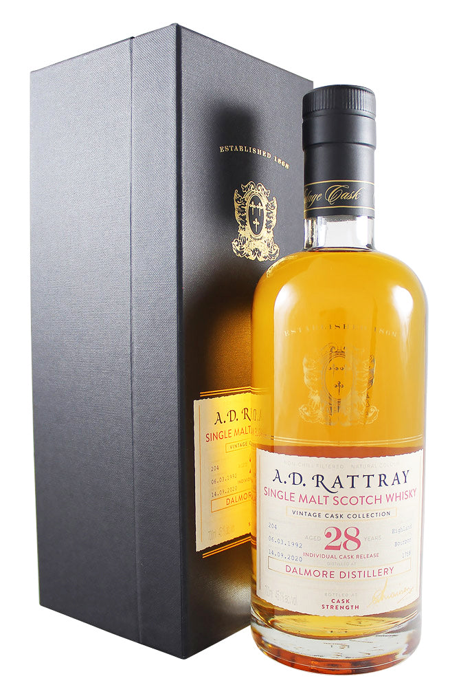 Dalmore 28 Year Old Cask Collection A D Rattray 1992