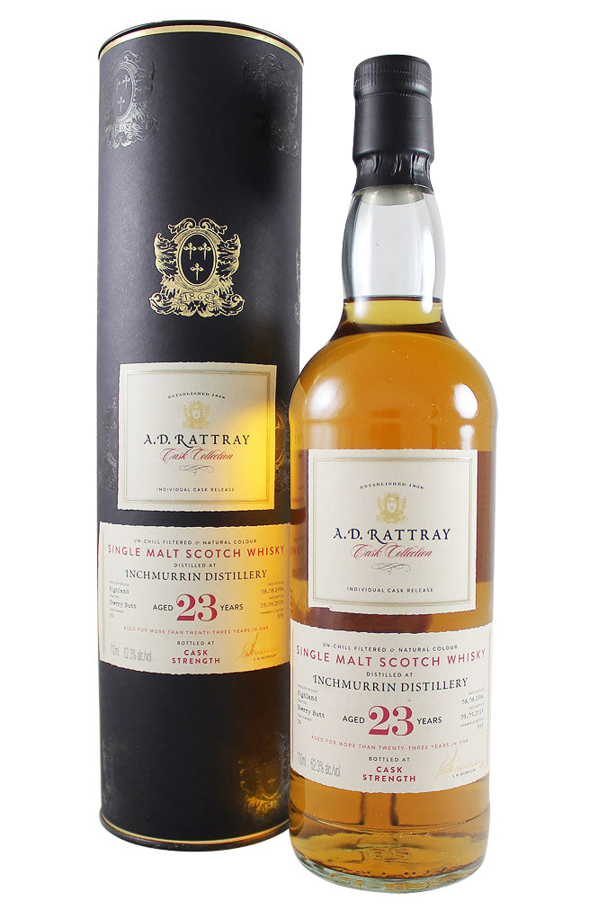 Inchmurrin 23 Year Old Cask Collection A D Rattray 1996
