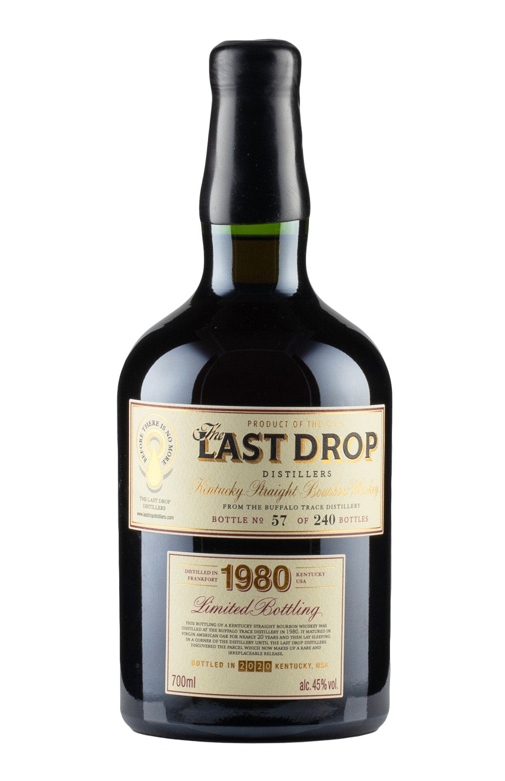 The Last Drop Buffalo Trace Bourbon 1980