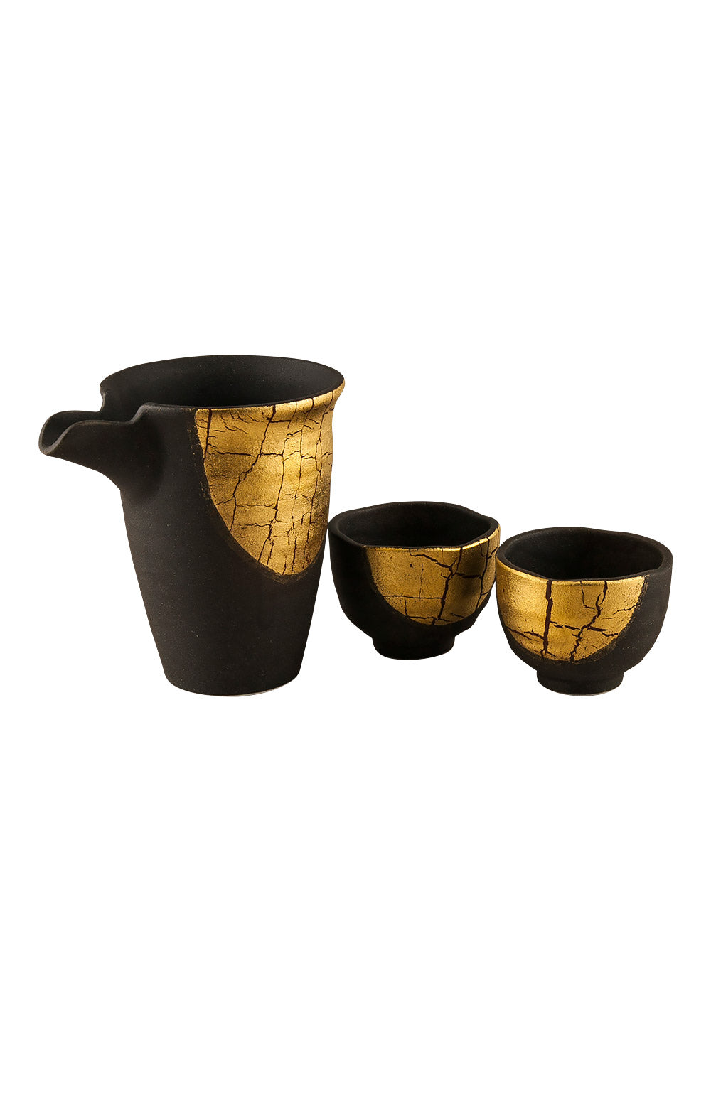Gold Leaf Sake Set