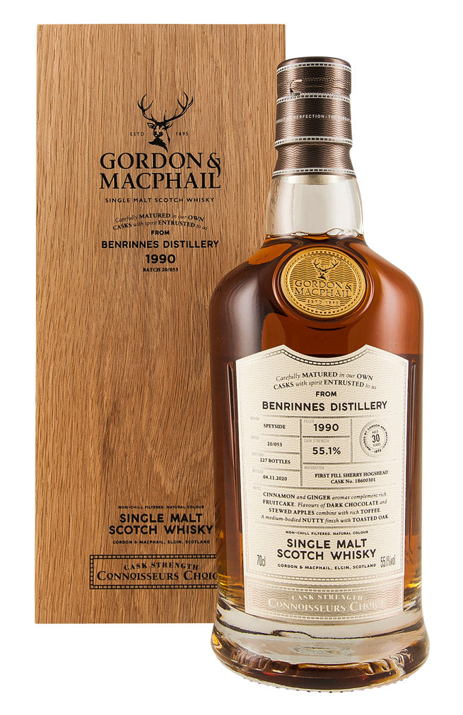 Benrinnes 30 Year Old Connoisseurs Choice Gordon & MacPhail 1990