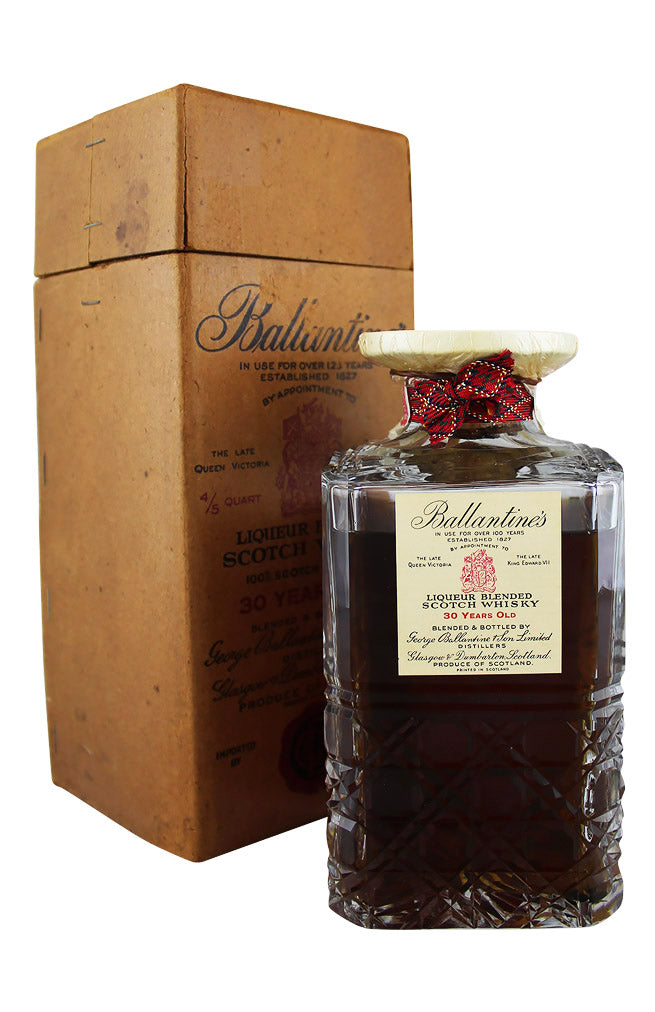 Ballantine`s 30 Year Old Decanter c. 1950s