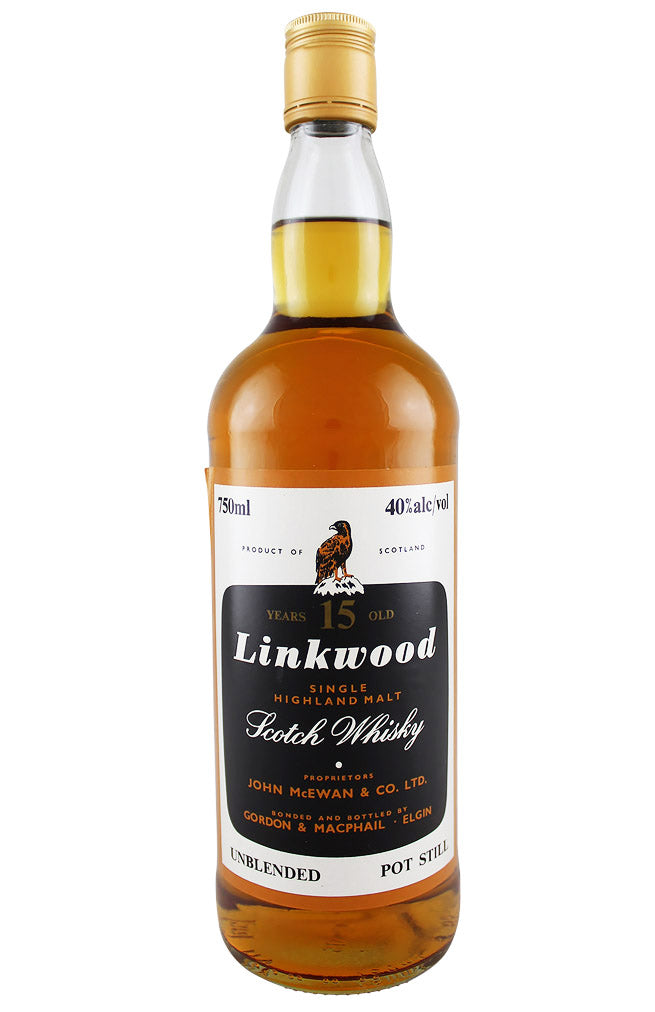 Linkwood 15 Year Old Distillery Labels c.1980s