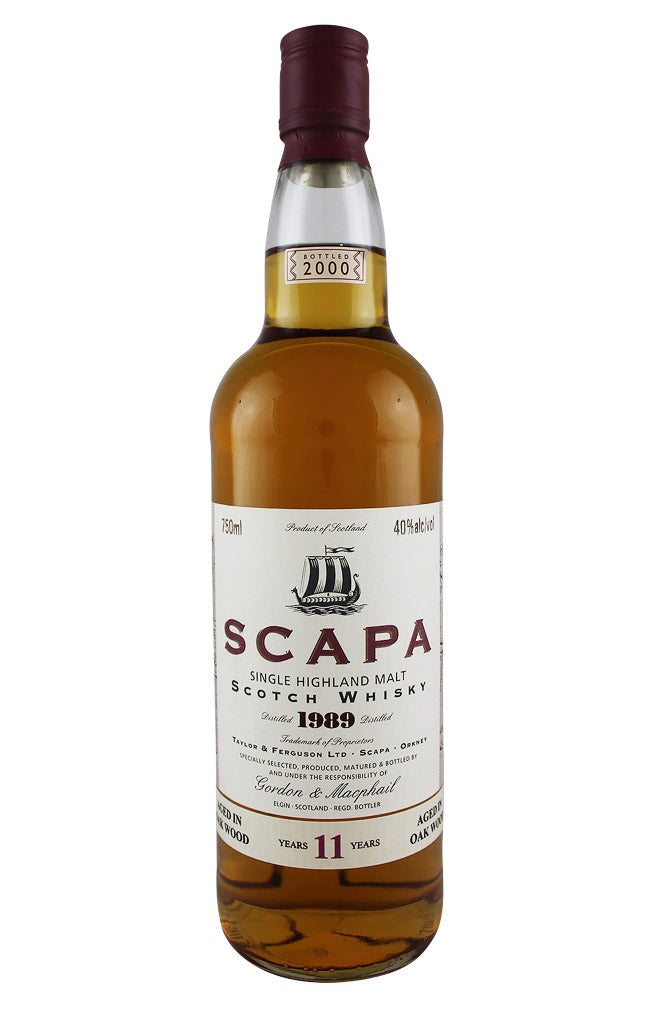 Scapa 11 Year Old G&M 1989