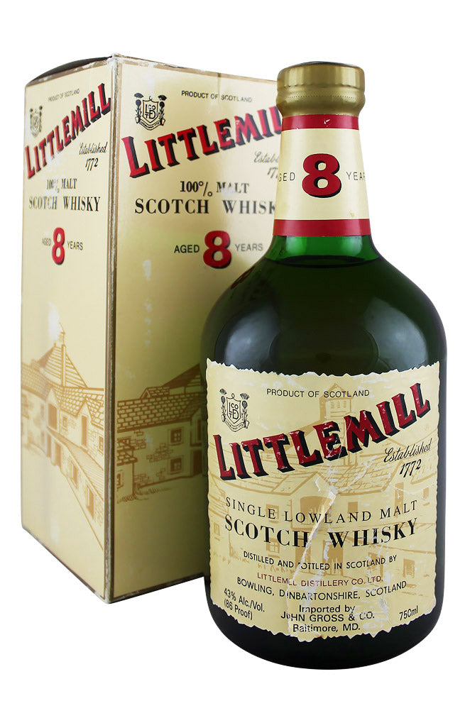 Littlemill 8 Year Old (Damaged Label)