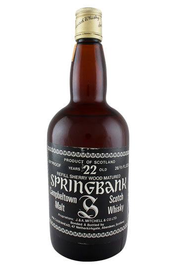 Springbank 22 Year Old Cadenhead Dumpy