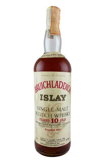 Bruichladdich 10 Year Old Samaroli 1965