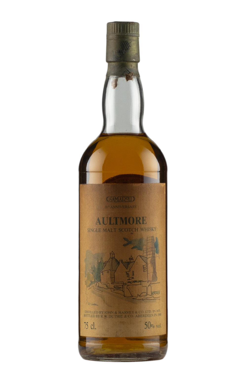 Aultmore Samaroli 20th Anniversary 1974