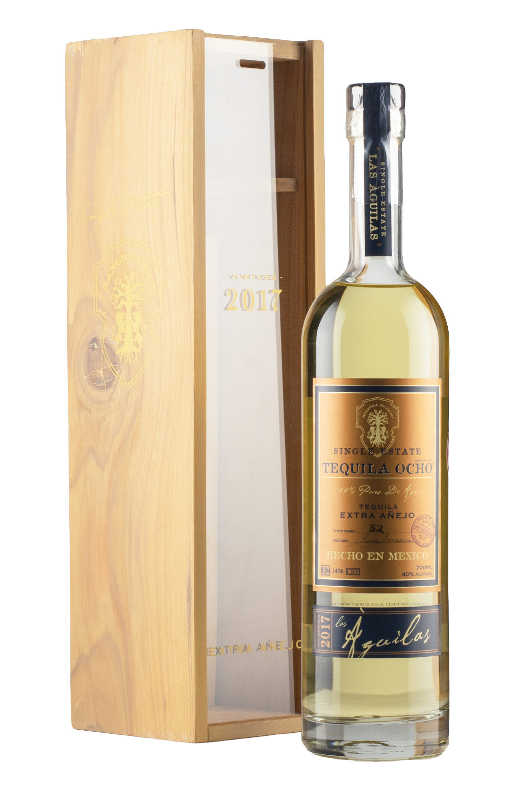 Ocho Extra Anejo Las Aguilas 2017