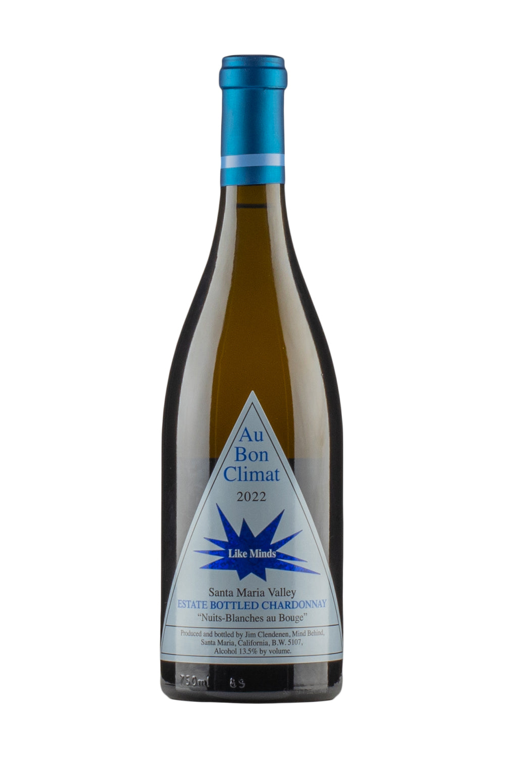 Au Bon Climat Nuits Blanches au Bouge Chardonnay 2022