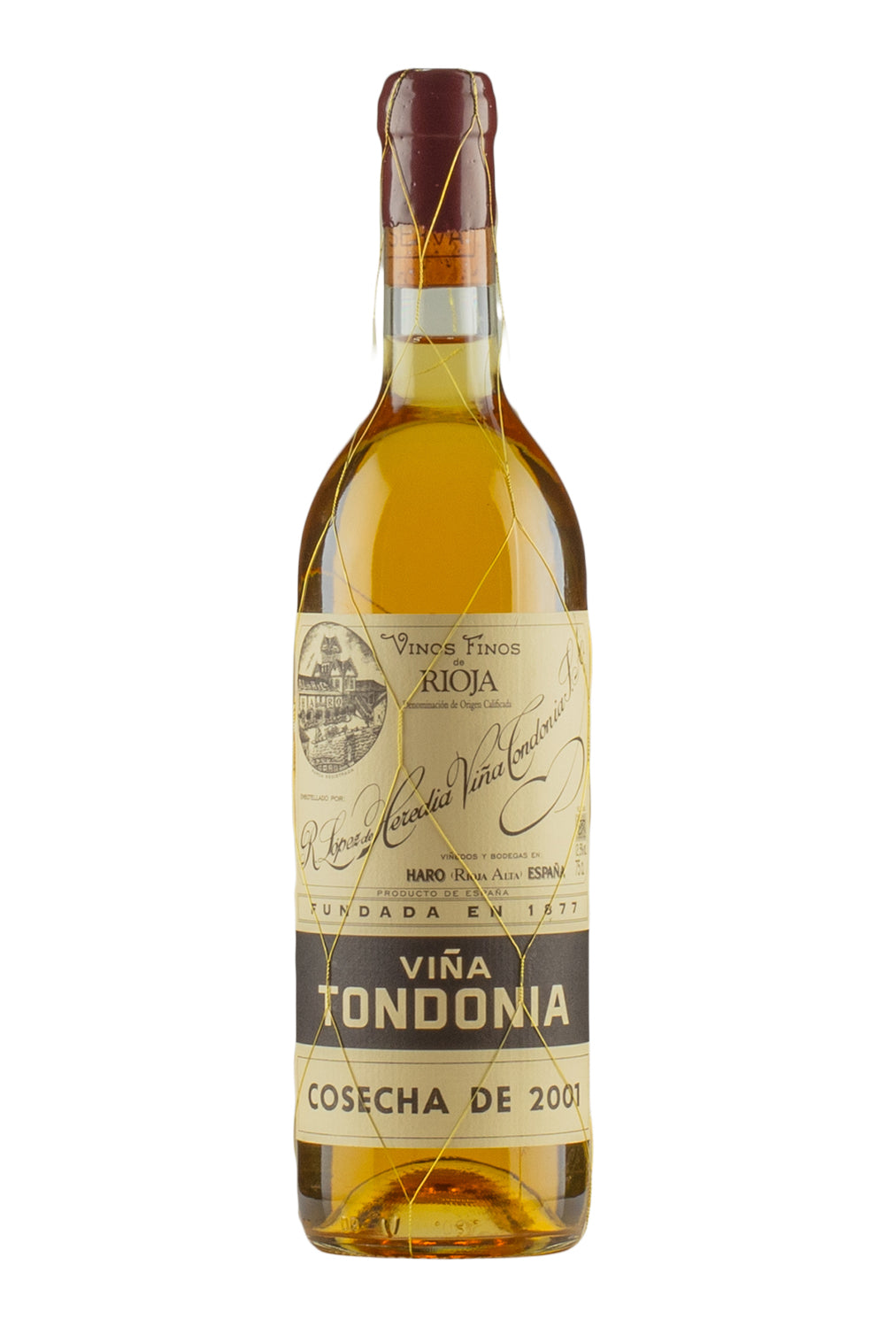 Vina Tondonia Rioja Gran Reserva Blanco Lopez de Heredia 2001